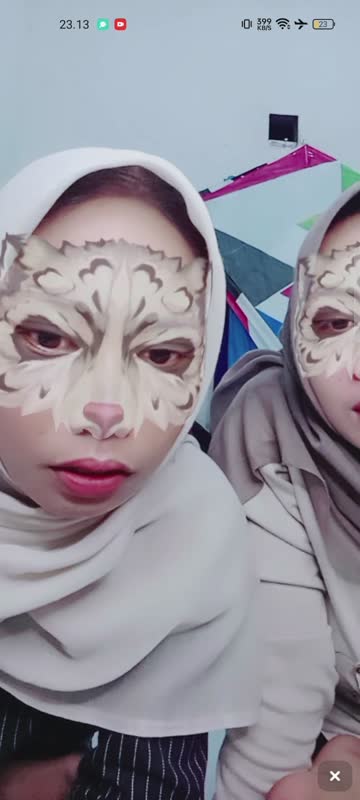 Dua jilbab bar bar Spil nenen dan memek 