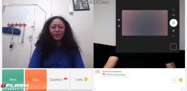 OmeTV Muka Boleh Polos Hasrat Jangan di Tanya 