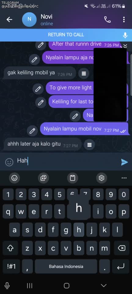 Novi Chindo Ngeprank Eksib 03 - Telegram @jasverkenviralofc - Bokep Indo Viral.mp4