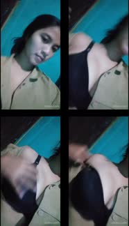 Cewe Sange Pake Seragam Pramuka Pap Pacarnya.mp4