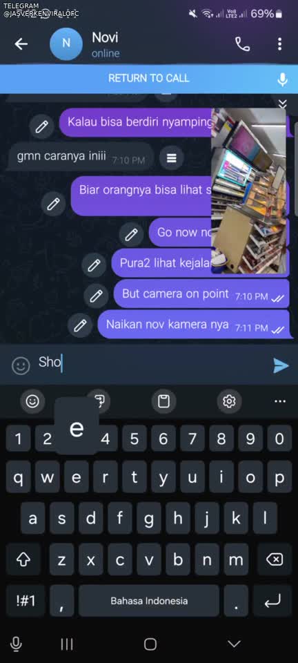 Novi Chindo Ngeprank Eksib 05 - Telegram @jasverkenviralofc - Bokep Indo Viral.mp4