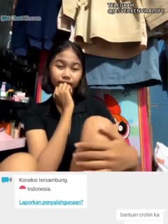 Ome TV Cewe baju hitam menggoda - Telegram @jasverkenviralofc - Bokep Indo Viral.mp4