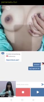 Ometv Kemeja Biru Ange Banget - Bokeplus.mp4