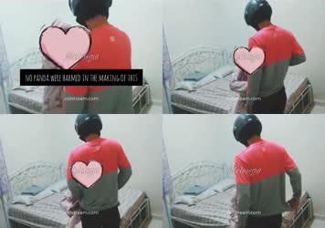 ojol dapat bunda jilbob sat antar paket.mp4
