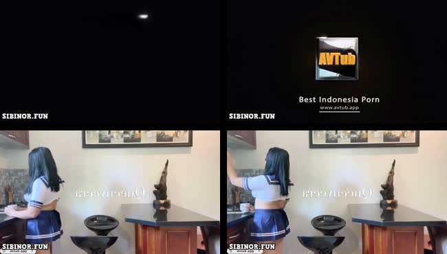Drama Bolos Sekolah Ngewe di Dapur With Sugar Daddy.mp4