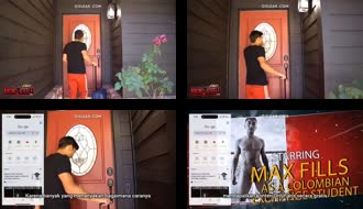 Barat sub indo Ibu dan anak perempuan terima tamu kost
