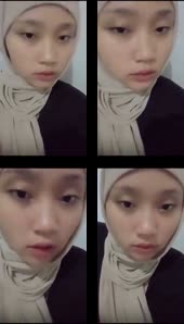 Hijab Tobrvt muka imut 