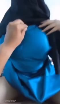Ngewe Abg jilbab baju biru