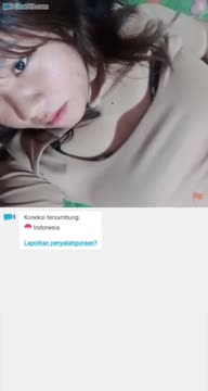 ometv si cantik gemoy - Bokeplus.mp4