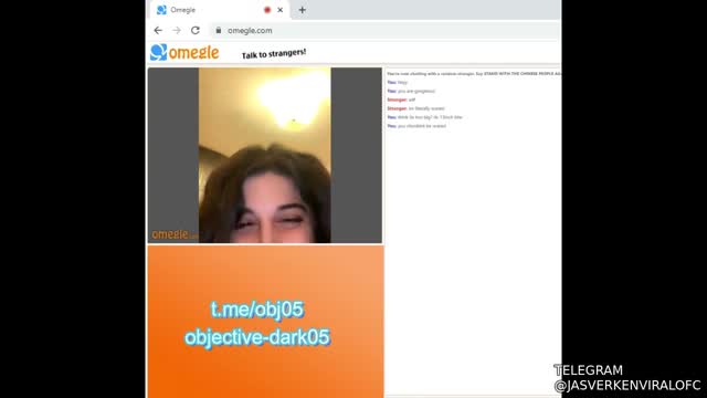 Omegle Awalnya Kaget Jadi Ikutan Sange - Telegram @jasverkenviralofc - Boke.mp4