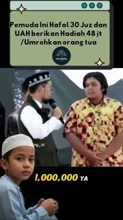 Pemuda Ini Hafal 30 Juz dan diberi pilihan hadiah 48 jt_ Umroh #ustadzadihidayat #uah - Kata Mereka Short (360p, h264).mp4