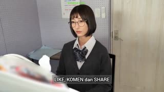 1 XJX-582 Siswi sekolah dengan payudara indah sedang belajar ketika kakak laki-lakinya memperkosanya