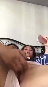 ceweknya panik