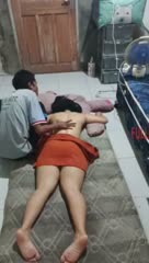 Pijat bapak baju cream full telegram@pijatstw11 PART3.mp4