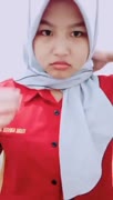 Kasir Swalayan Hijab BH Biru Manis - Join Tele @lupabelum.mp4