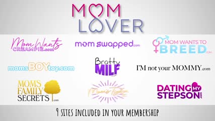 THREESOME STEP MOM SEX 