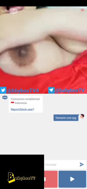 Ometv sange mantap baju tidur merah 