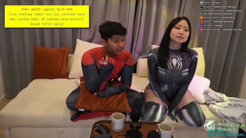 Podcast Collabs Spiderman Ello MG x Msbreewc 03 - Telegram @jasverkenviralofc - Bokep Indo Viral.mp4