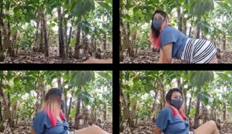 mian di kebun pisang bersama abang @asupannakalkamu.mp4