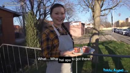 Barat Sub Indo - Public agent - Pelayan cantik dari china.mp4