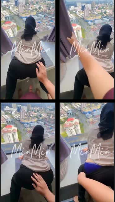 jilbab ngewe di depan kaca hotel @asupannakalkamu.mp4