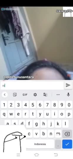 OmeTV Cewek Sange Pengen Liat Kontol - Sibinor.mp4