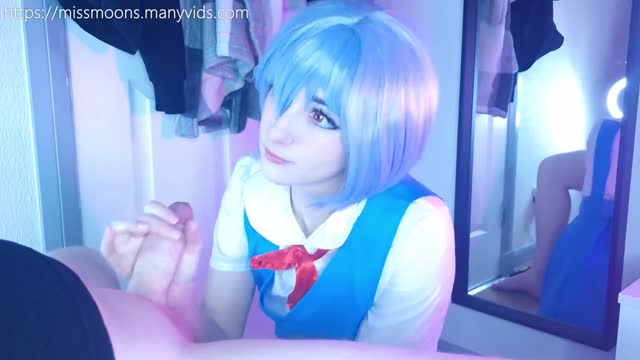 Rei Ayanami pertama kali ngentot kasar dengan pantat montoknya yang diminy.mp4