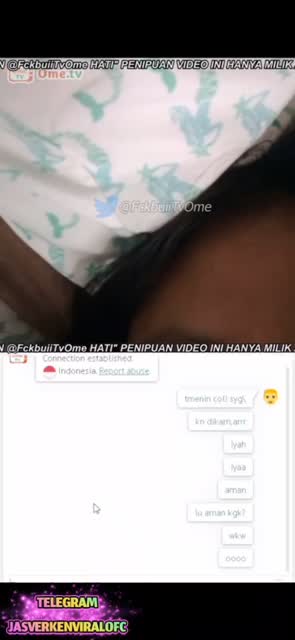 Ome TV Cewe cantik minta temenin ada percakapan - Telegram @jasverkenviralofc - Bokep Indo Viral.mp4