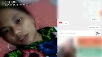 Ome TV Cewenya nahan sange - Telegram @jasverkenviralofc - Bokep Indo Viral.mp4