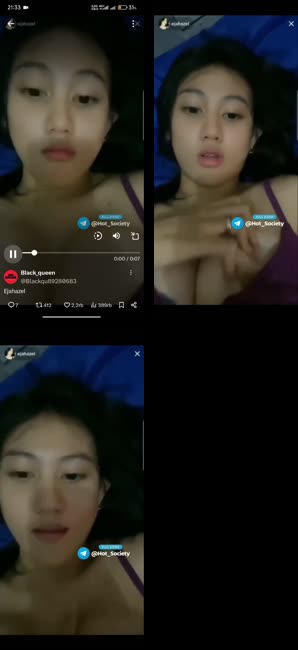Ejahazel Blunder Live Kelihatan Putingnya Coklat - Join Tele @lupabelum.mp4