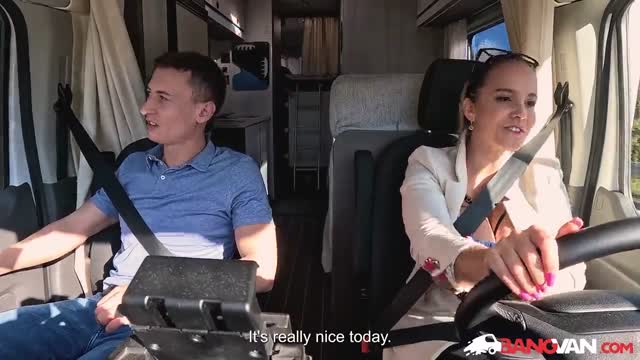 BangVan - Shameless Jennifer Mendez Caught Peeing in the Woods by a Lumberjack Libor Neeo.mp4