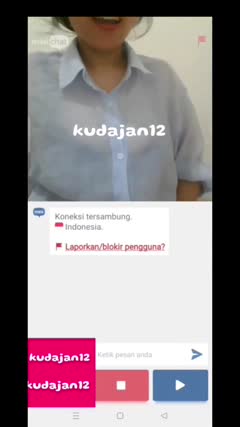 OmeTV Cewek Kemeja Putih pap TOGE