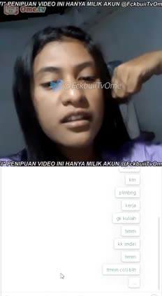OmeTv Cewek NTT Manisnya Emang Gak Ada Obat Baik Di Temenin Sampe Keluar.mp4