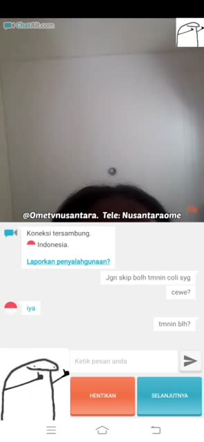 ometv abg malu malu tapi tobrut