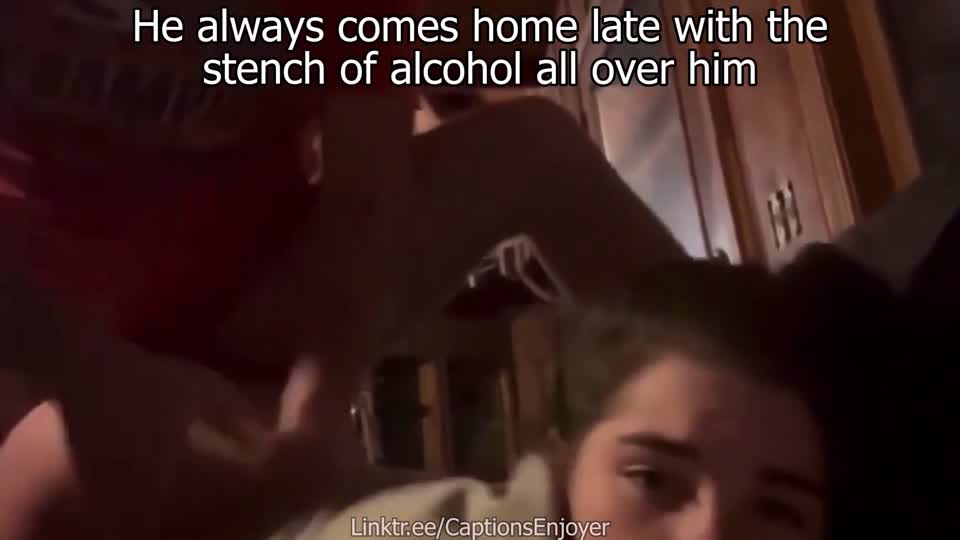 Your step-dad is a lil out-of-control when he's drunk..mp4