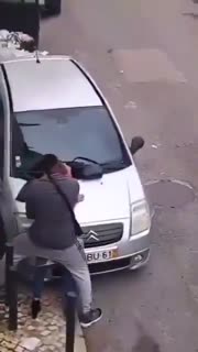 Rough sex on top of a car.mp4