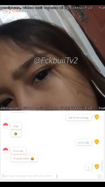 Ometv ceweknya kaget gede anjir