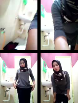 Hijab c0lm3k di kamar mandi.mp4