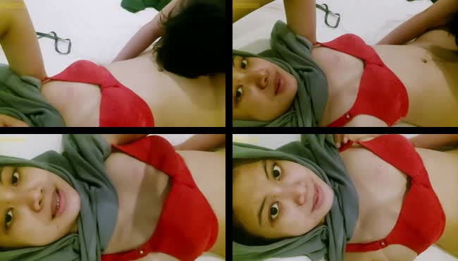 crot di muka jilbab, puting nya di tindik