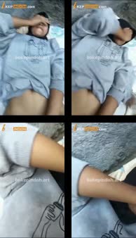 hijab main di kebun, mukanya d tutup takut ketahuan bapa.mp4