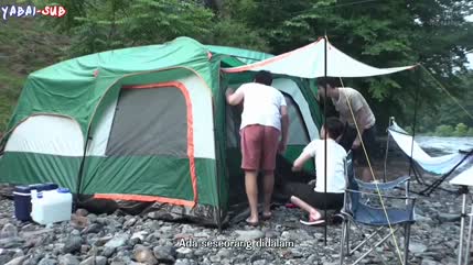 JAV Sub Indonesia DANDY-684 Rumi Kodama Camping Keluarga