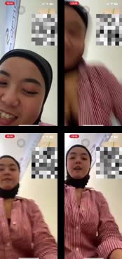 jilbab cindo pamerin t3t3 bulatnya 