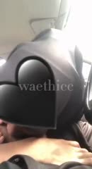 Hijab hitam jago nyepong
