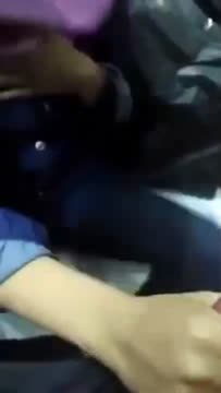 Jilbab Pink Ngga Jadi Nyepong Gara2 Keluar Peju.mp4