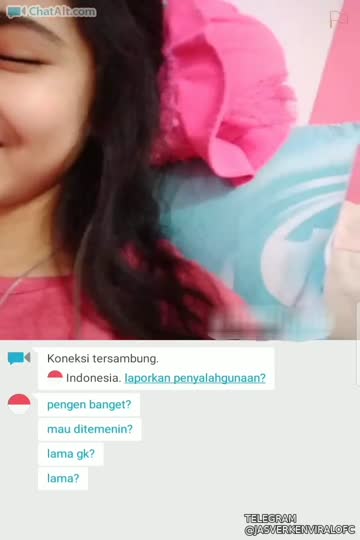 Ome TV Kepengen ditemenin abg cantik - Telegram @jasverkenviralofc - Bokep Indo Viral.mp4
