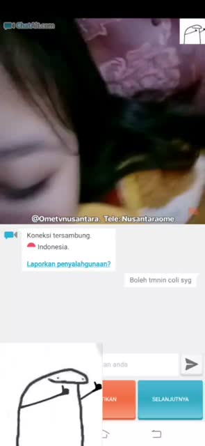 Ome tv cewe cantik birahi