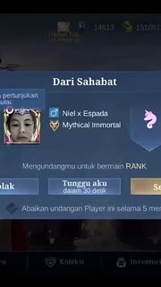 BINTANG DIBAWAH 100 KITA ANGGAP ADE ADEAN!!!! #mlbb #streamer #yutubeshorts #masukberanda - Cuyyxml. (360p, h264).mp4