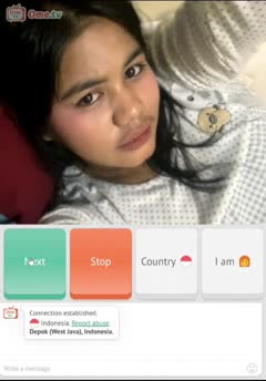 Ometv si cantik masih malu malu .mp4