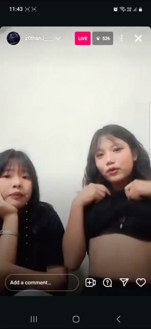 zothan ngelive Ig sambil spill uting ranum