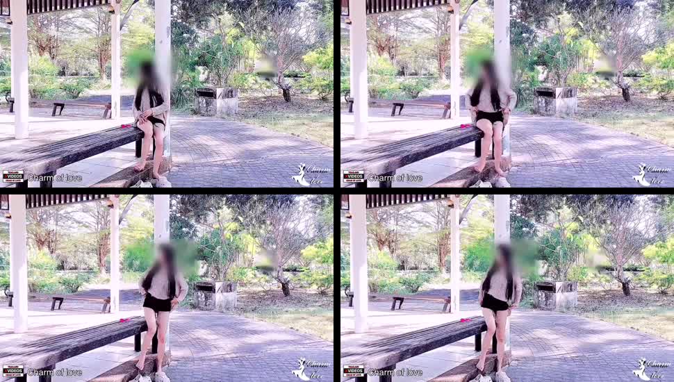 Masturbasi di taman jadi tontonan.mp4
